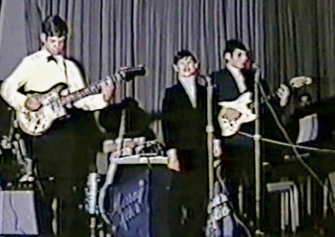 Myself at 13 years old on guitar