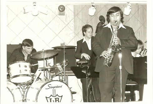 with Louie Bellson , Matt Cattingub and Jim Cox